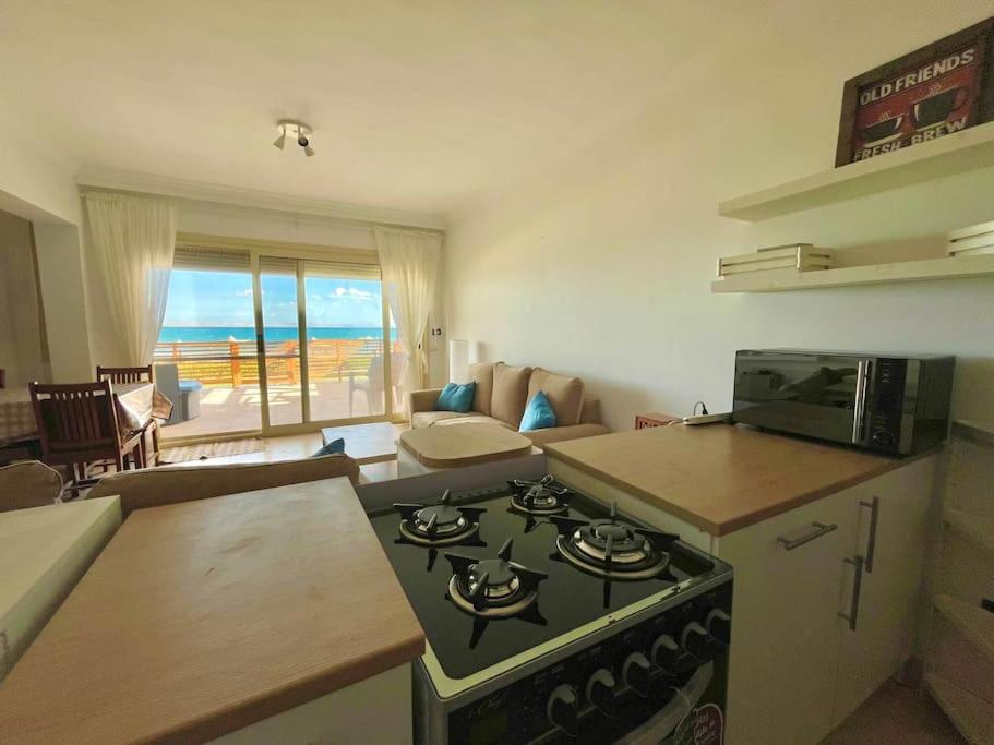 Breathtaking Luxury & Spacious Family 2-Bed 1St Row Seaview At Stella Seaview Sokhna Ajn Suchna Zewnętrze zdjęcie