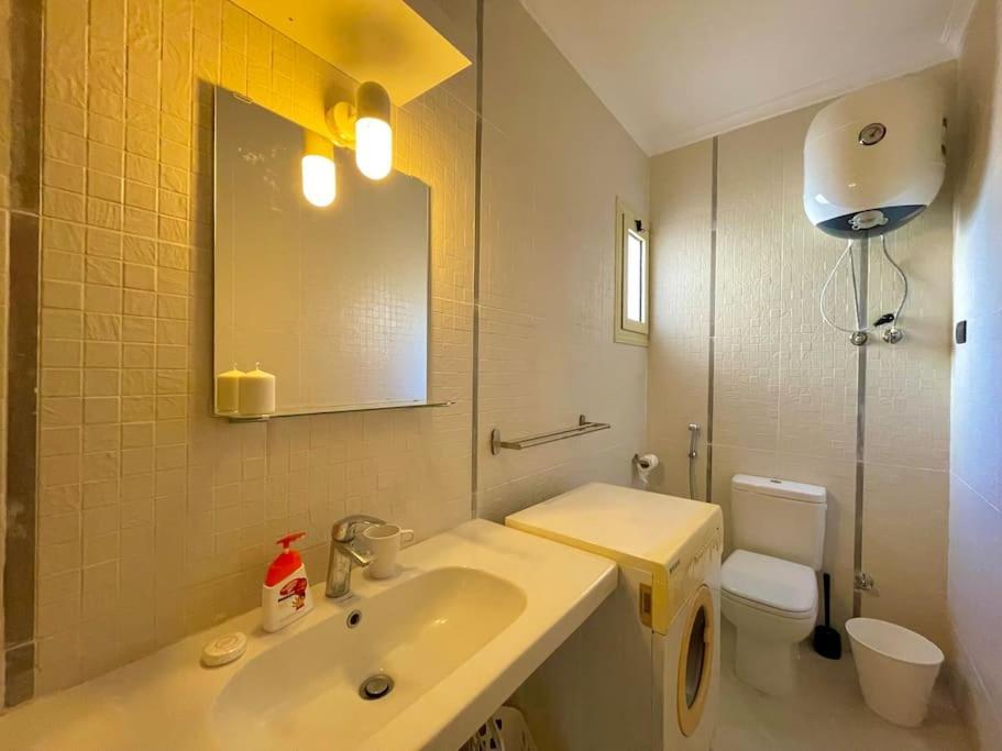 Breathtaking Luxury & Spacious Family 2-Bed 1St Row Seaview At Stella Seaview Sokhna Ajn Suchna Zewnętrze zdjęcie